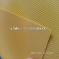 Widely use waterproof and FR yellow PVC Laminated mesh fabric